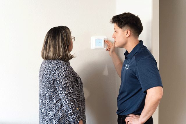 Master Cooling Connection technician at work in Houston
